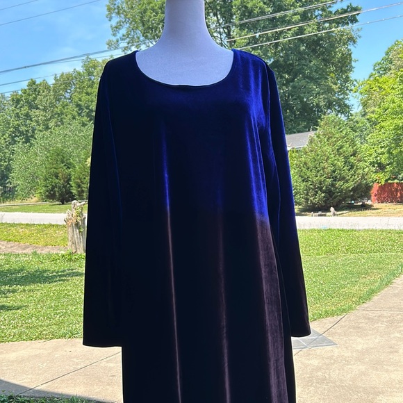 Liz Claiborne Velour Maxi Dress | Size XL - Picture 10 of 10